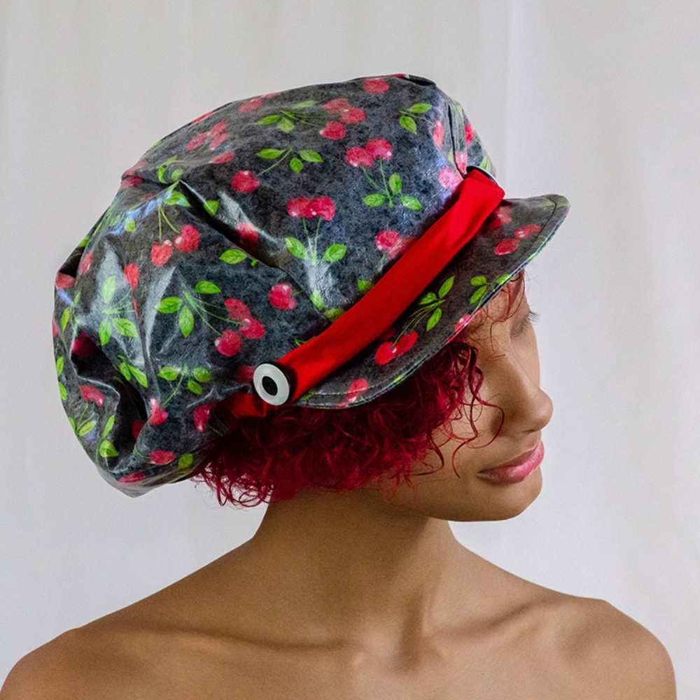 {Shower Cap/Hat} - Wild Cherries